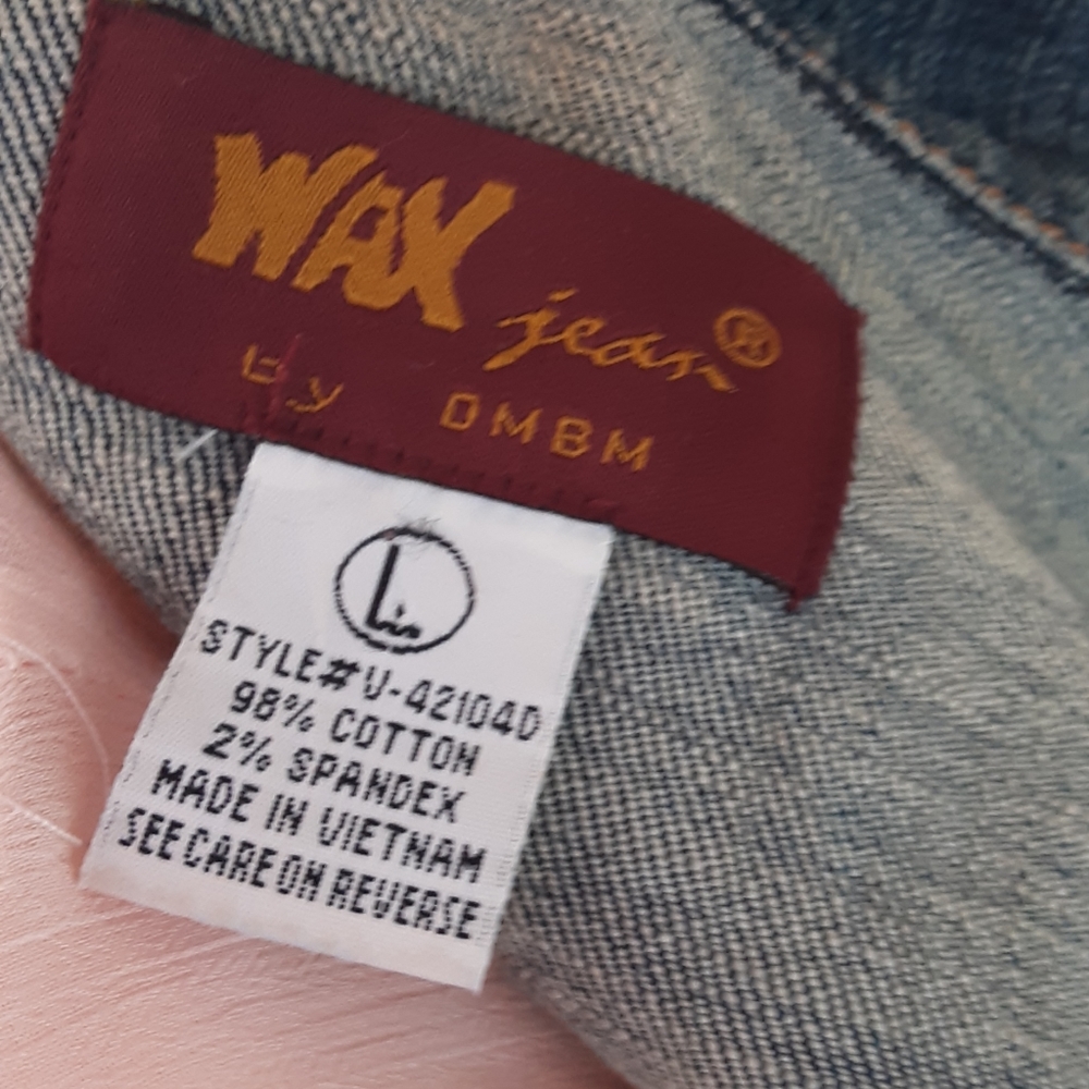 🔥HP🔥✖️2 Wax Jean Jacket , Demim - Picture 8 of 8